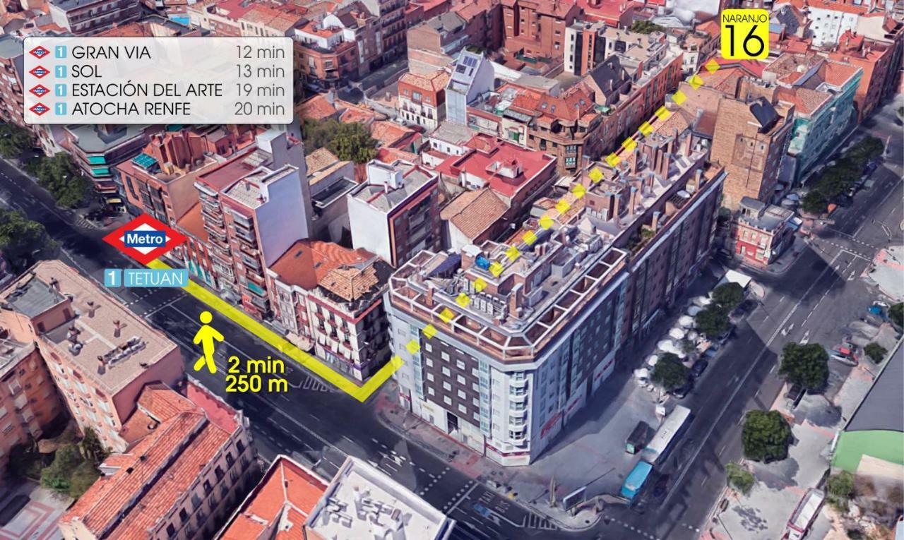 Casa Moderna Con Terraza Chill Out - Estadio Bernabeu Мадрид Екстериор снимка